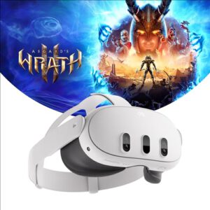 Meta Quest 3 128Gb – bahnbrechende Mixed Reality – leistungsstarke Technologie – Asgarth’s Wrath 2 Bundle für nur 483,99€ statt 549,99€