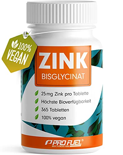 Zink 25mg – 365 Tabletten (vegan) für nur 7,62€ – Jetzt bei Amazon zugreifen!