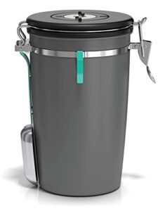 Coffee Gator Edelstahlbehälter Kaffeedose – 1,9 L Fassungsvermögen