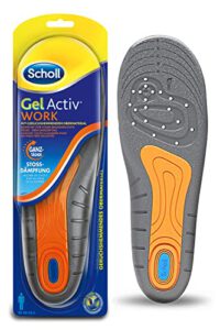 Scholl GelActiv Einlegesohlen Work für Arbeitsschuhe – Stark beanspruchte Füße? Die Lösung!