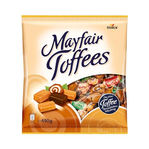 Spare 22%: Mayfair Toffees – 1 x 490g – Karamell Toffee-Bonbon-Mischung