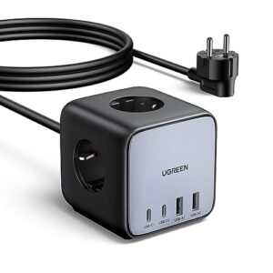 UGREEN Nexode DigiNest Würfel 65W Steckdosenleiste GaN USB C Ladegerät – Power und Performance für unterwegs