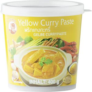 COCK – Gelbe Currypaste, 4er Pack: 4 x 400 Gramm für nur 7,55€ statt 15,70€ (Prime und Sparabo)