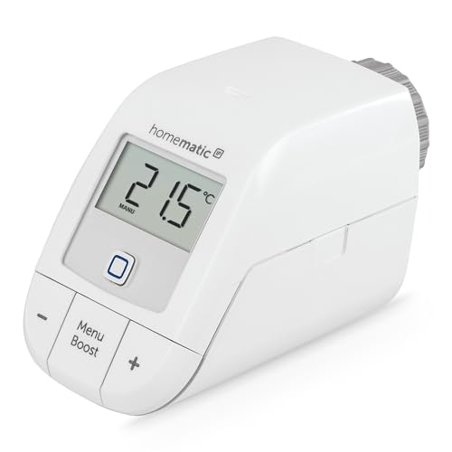 Homematic IP Smart Home Heizkörperthermostat – Basic, digitaler Thermostat Heizung, Steuerung per App, Alexa, Google – nur 29,99€ statt 49,95€ – Prime