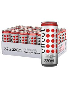 Spare 50% auf effect CLASSIC Energy Drink – 24 x 0,33l Dose – Koffeinhaltiger Energie Drink [PRIME]