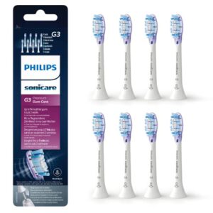 Philips Sonicare Original G3 Premium Gum Care Standard Schallzahnbürstenköpfe – 8er-Pack in Weiß für nur 42,74€ statt 63,99€