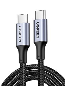UGREEN USB C Ladekabel 100W – Blitzschnelles Aufladen und High-Speed Synchronisieren