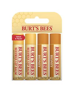 Burt’s Bees 100% natürlicher Lippenbalsam – 4er-Pack für nur 6,65€