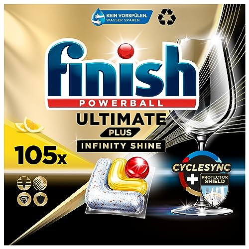 Finish Ultimate Plus Infinity Shine Citrus Spülmaschinentabs – Jetzt zum Sparpreis von 16,95€