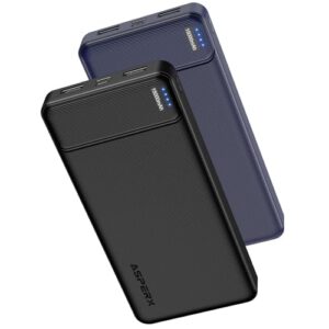 Spare 50% – 2 Stück AsperX Power Bank 15000mAh für nur 19,99€!
