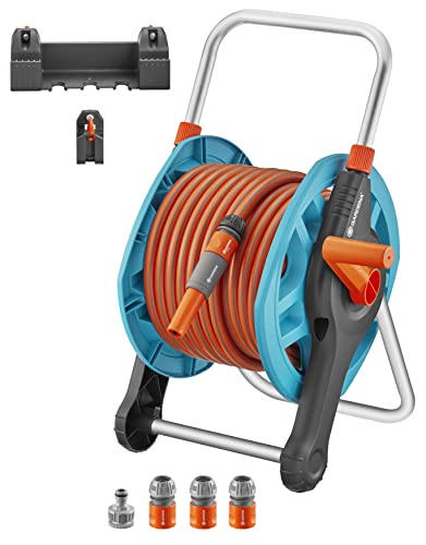 Gardena Basic Wandschlauchaufroller Set (25m) mit Zubehör für 59,99€ – Jetzt sparen!
