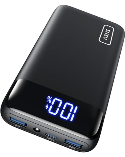 INIU Power Bank, 20000mAh Power Bank Schnellladefunktion USB C Input & Output, 22.5W Externer Handyakkus PD 3.0 QC 4.0 Powerbank – Nur 16,49€ statt 29,99€!