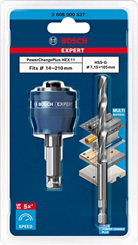 Bosch Professional Expert Power Change Plus Lochsäge-Systemadapter – Bis zu 5-mal schneller! (16,98€ statt 21,62€)