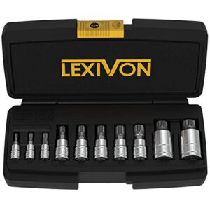 Spare 41% beim LEXIVON XZN Steckschlüssel Vielzahn Set – Nur noch wenige Sets verfügbar!
