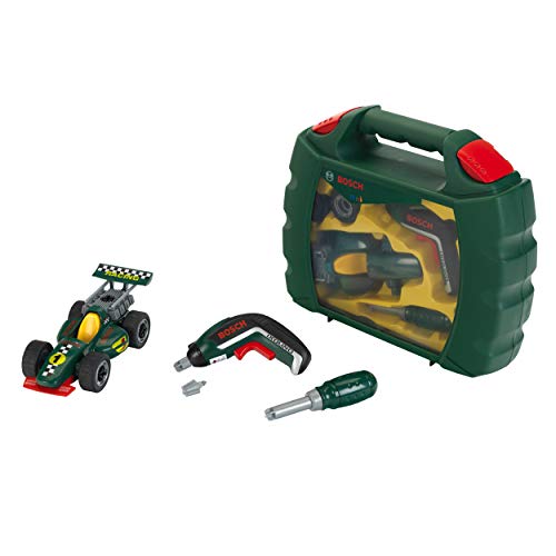Theo Klein Werkzeugkoffer-Set Bosch Grand Prix mit Ixolino-Akkuschrauber, Schraubbarer Rennwagen für 15,38€ [Amazon Prime]
