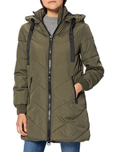 JDY Damen Jdyskylar Padded Hood Jacket Otw Noos, Forest Night, M – Nur 20,28€ statt 46,98€