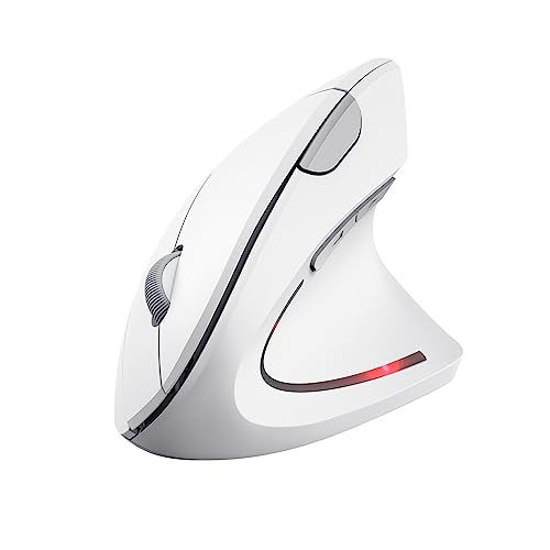 Trust Verto Kabellose Vertikale Maus – Ergonomische Maus gegen Mausarm/Tennisarm