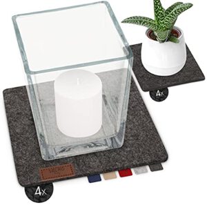 Sølmo Filz Untersetzer 8er Set – Schütze deine Tischoberflächen mit skandinavischem Design