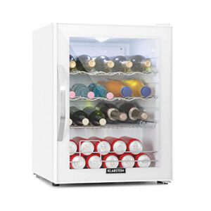 Klarstein Mini Kühlschrank mit Glastür: Perfekter Begleiter für jede Party