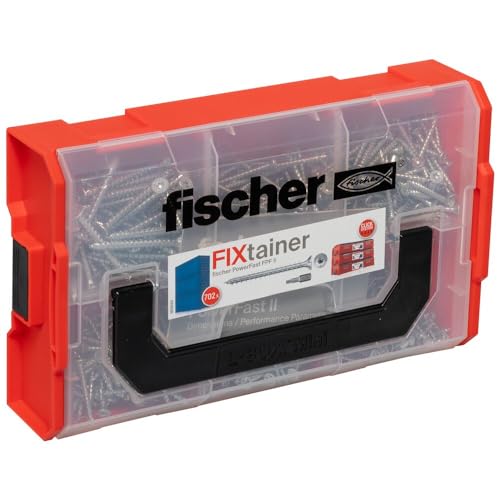 fischer FIXtainer PowerFast II Spanplattenschraube – 700 Schrauben und 2 Bits für nur 19,99€ (Ersparnis: 25,99€)