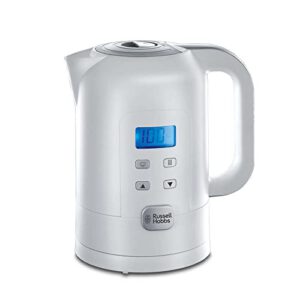 Russell Hobbs Wasserkocher mit Temperatureinstellung Digital [25°-100°C, u.a. für Babynahrung, Soll & Ist-Temperatur-LCD Anzeige] Precision Control (1,7l, 2200W, Warmhaltefunktion, Babymilch) 21150-70 – nur 29,99€ statt 33,87€ bei Amazon