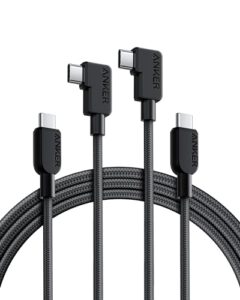 [2er-Pack] Anker USB-C Kabel mit Winkelstecker – Schnelles Laden und Komfortable Verbindung für nur 9,58€