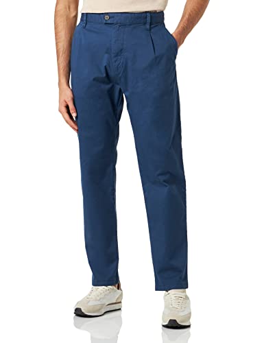 s.Oliver Herren Chino, Straight Leg, Blue, 29/30 für nur 23,90€ – Spare 38%