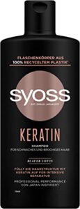 Syoss Shampoo Keratin (440 ml) – Für starkes und gesund aussehendes Haar
