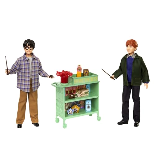 Schnapp dir das Harry Potter – Harry und Ron im Hogwarts-Express-Set für nur 22,35€ und spare 43%!