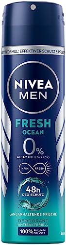 NIVEA MEN Fresh Ocean Deo Spray (150 ml) für nur 1,79€ – Spare 24%!
