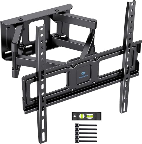 PERLESMITH TV Wandhalterung – Schwenkbar & Neigbar – 26-65 Zoll