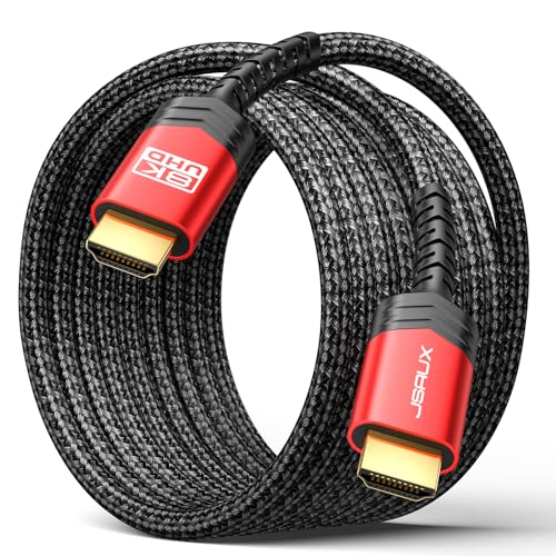 JSAUX 8K HDMI Kabel 3Meter nur 6,47€ – 50% Rabatt!