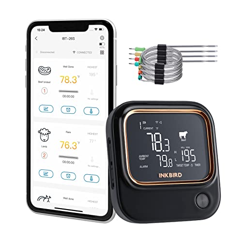 Inkbird IBT-26S Fleischthermometer – Perfekter Begleiter für Grill und Ofen