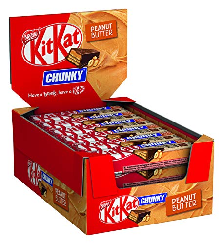 24er Pack NESTLÉ KITKAT CHUNKY Peanut Butter Schokoriegel – 10,44€ statt 18,48€