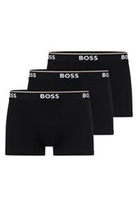 [Prime] BOSS Herren Trunk, 3er Pack Power, Black, L – Nur 22,95€! (statt 29,63€)