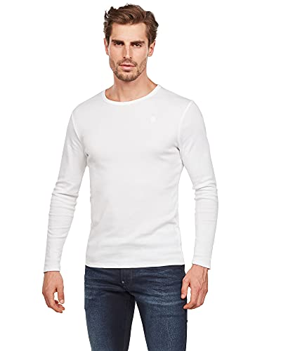 G-STAR RAW Herren Basic Round Neck Long Sleeve T-Shirt zum Schnäppchenpreis von 14,95€