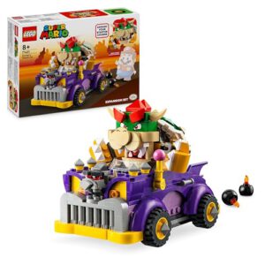 LEGO Super Mario Bowsers Monsterkarre – Erweiterungsset, Auto-Spielzeug mit Bowser-Figur für Jungs und Mädchen, 71431 PRIME