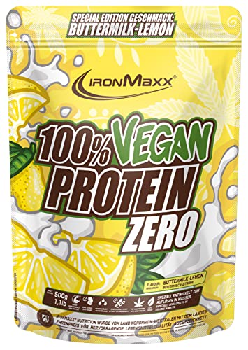 IronMaxx Vegan Protein Buttermilk Lemon: Nur 7,92 € statt 16,90 €