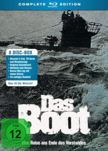 Das Boot – Complete Edition | 5x Blu-Ray Kinofassung | Director’s Cut | 3x Audio CD (Hörbuch, Soundtrack) für nur 26,97€ statt 36,99€