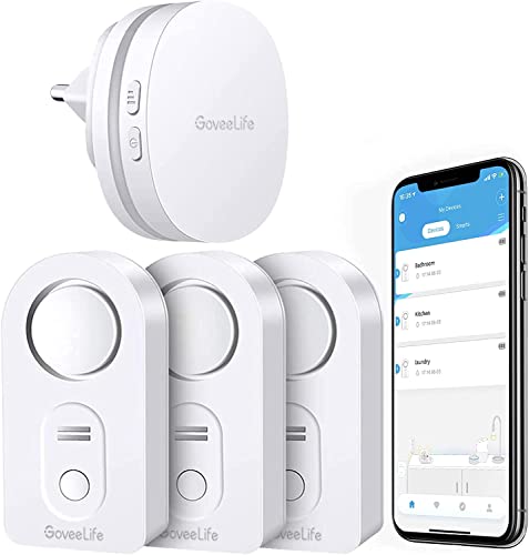 Sicherheit zum Sparpreis: GoveeLife Smart Wassermelder WLAN jetzt nur 30,99€ statt 44,79€