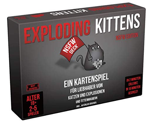Exploding Kittens NSFW Edition – Partyspiel für Erwachsene