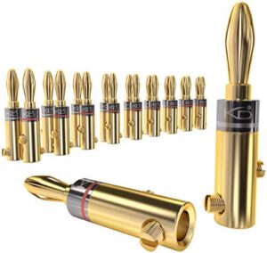 KabelDirekt – Bananenstecker – 10 Paare (Banana-Steckverbinder für Lautsprecherkabel bis 6 mm²) – Jetzt nur 17,28€ statt 22,79€!