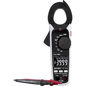 VOLTCRAFT VC-522 Stromzange digital CAT III 600 V Anzeige (Counts): 4000 – Jetzt nur 25,01€ statt 27,56€!