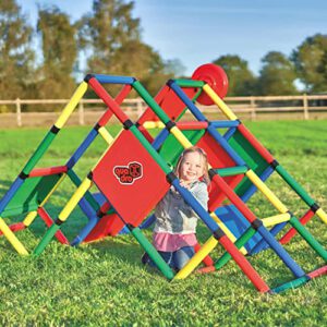 Quadro Genius Klettergerüst für drinnen und draußen – fördert die Entwicklung von Kindern – jetzt zum Schnäppchenpreis!