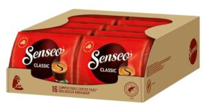 Senseo Pads Classic – Kaffee RA-zertifiziert – 10 Packungen x 16 Kaffeepads nur 16,11€ statt 24,90€