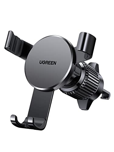 UGREEN Handyhalterung Auto [Upgrade Bombenfest Lüftungshaken] Smartphone Halterung für Lüftungsschlitze, kompatibel mit iPhone 15 14 13 Pro Max, Galaxy S23 S22 S21, Huawei Mate 60 Pro usw.- Nur 11,49€ statt 19,99€ – 43% sparen bei Amazon