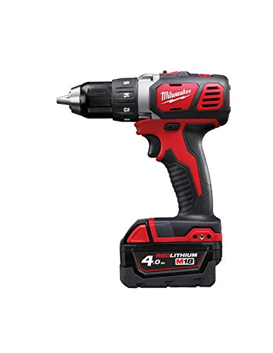 Milwaukee Batteriebetrieben, M18 BDD-402X einfacher Akku-Bohrschrauber, 18 V/4 A, Rot für nur 250,63€ statt 297,83€ bei Amazon