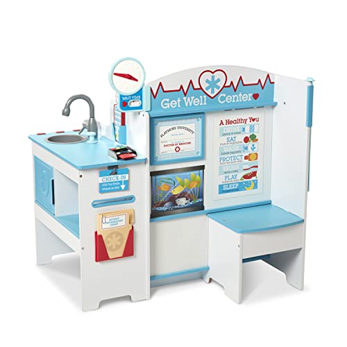 Melissa & Doug Werde gesund Arzt-Aktivitätenzentrum aus Holz – Spiel-Aktivitätenzentrum für nur 58,26€ statt 224,95€