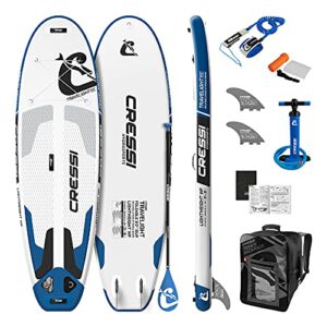 Jetzt sparen: Cressi Isup SUP Board Kit in Weiß/Blau 9’2“