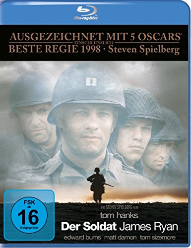 Der Soldat James Ryan Blu-ray für nur 6,97€ – Spare 7%!